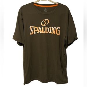 Men’s Olive Colored Spalding T-Shirt